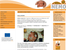 Tablet Screenshot of nemo-europe.com